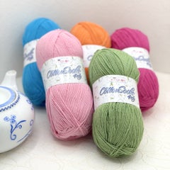 Cotton Socks 4-ply, King Cole