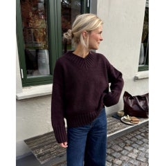 Hannah Sweater V-Neck Neuleohje - suomi