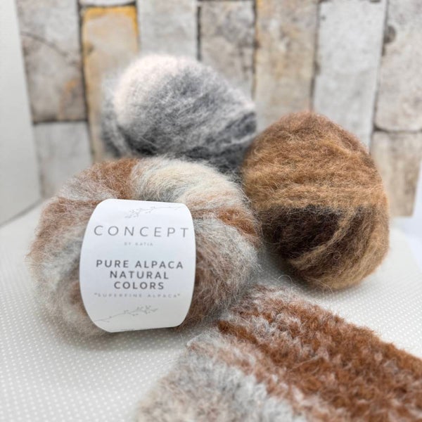 Pure Alpaca Natural Colors