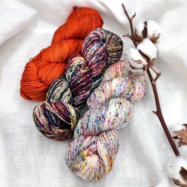 Malabrigo Sock, k&auml;sinv&auml;rj&auml;tty merinovillalanka