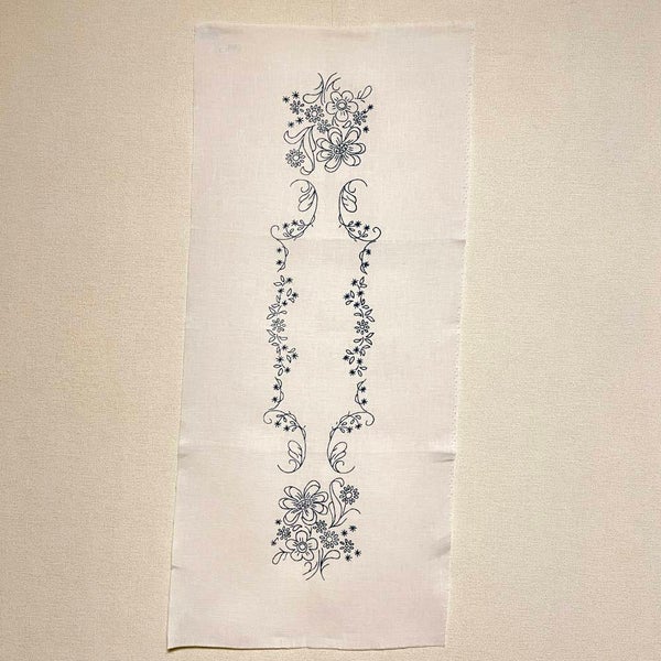 Piirretty liina 30 x 75 cm, koruommel art 0220