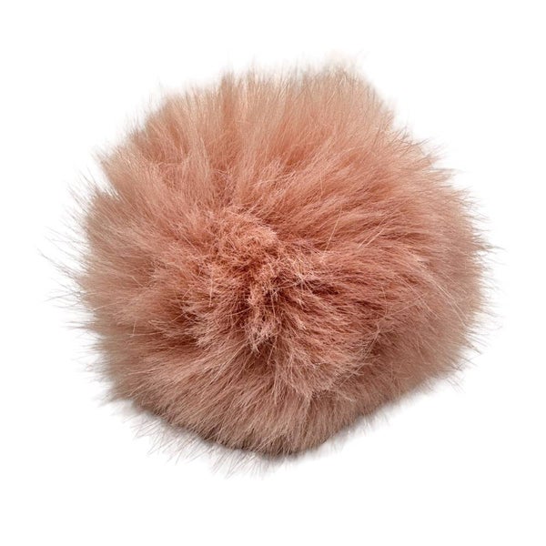 Tekoturkistupsu vaaleanpunainen 12 cm - py&ouml;re&auml;