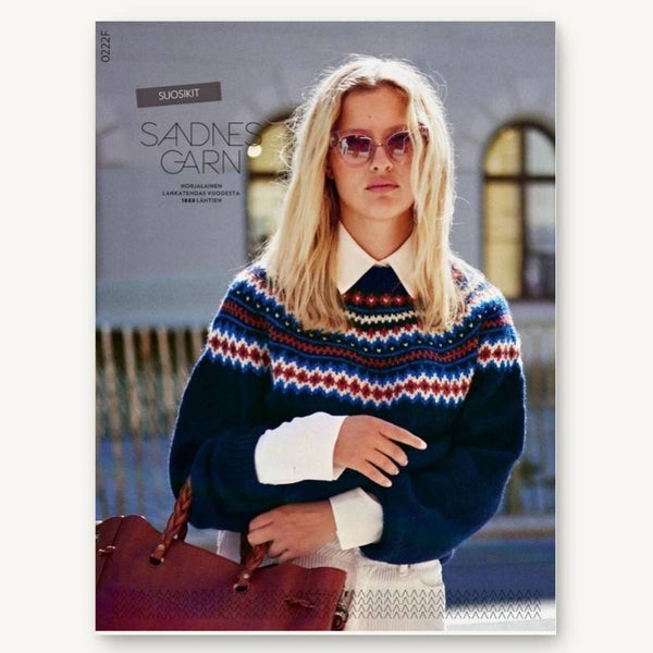 Sandnes Garn, Sandnes Suosikit 0222F Ohjelehti suomi