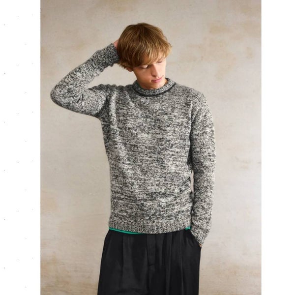 2412-07 Harvey Sweater Man neuleohje - englanti