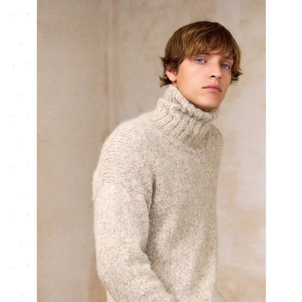 2412-02 Dave Sweater Man Neuleohje - englanti