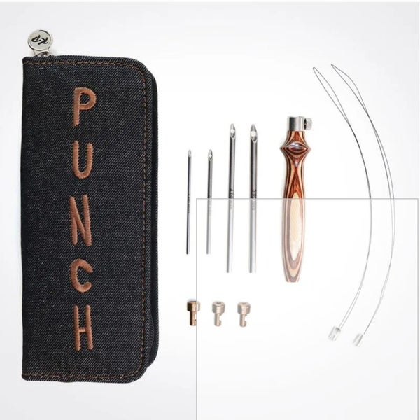 KnitPro The Earthy  Punch Needle Set Tuftaussetti