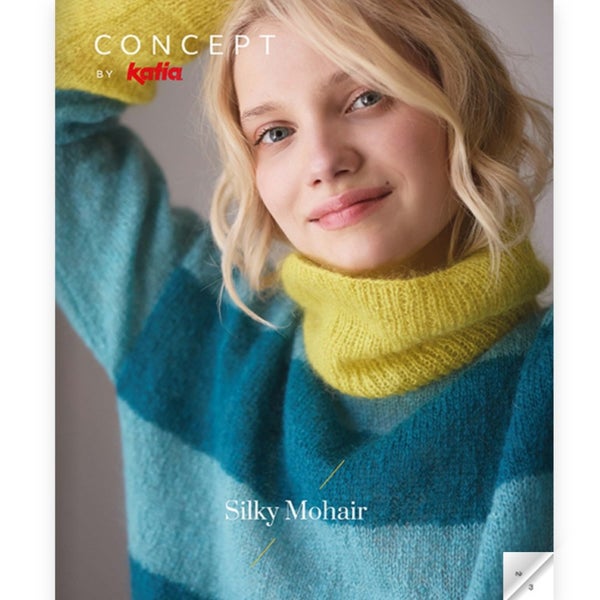 Concept by Katia Silky Mohair-neulelehti