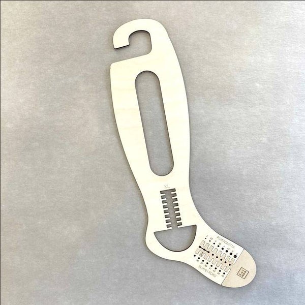 Pitk&auml;vartinen s&auml;&auml;dett&auml;v&auml; sukkaplokki 36-45 XL, Ylivieskan Kotikutomo