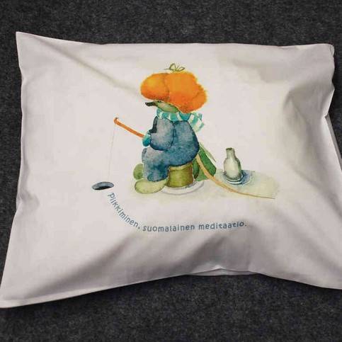 Tyynyliina pilkill&auml;, Iloinen Syd&auml;n